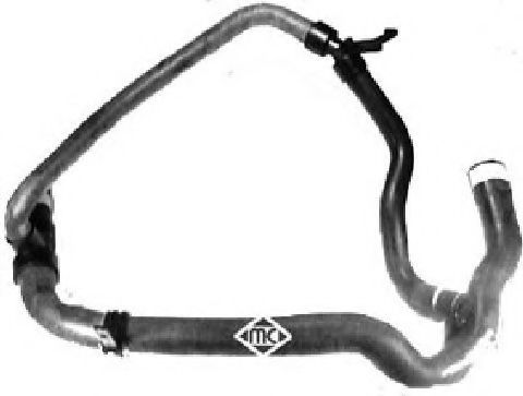 Шланг радиатора Metalcaucho 08515