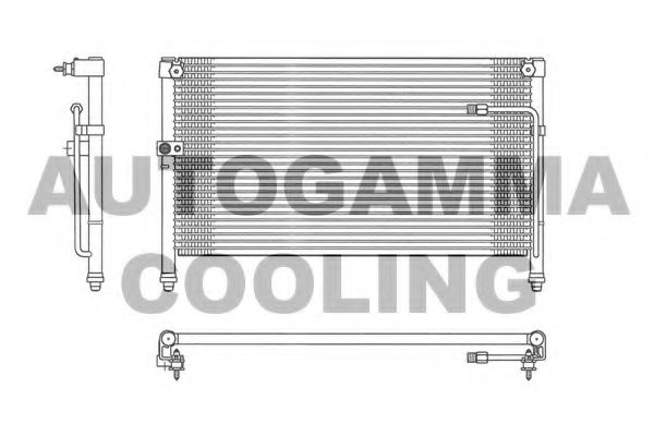 Конденсатор, кондиционер AUTOGAMMA 102675