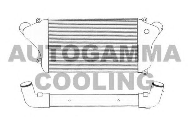 Интеркулер AUTOGAMMA 104967