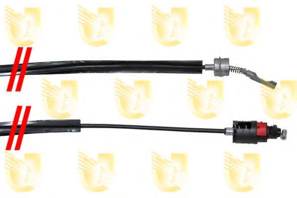 Трос, ступенчатая коробка передач UNIGOM 491802