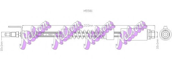 Тормозной шланг Brovex-Nelson H5581