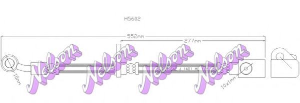 Тормозной шланг Brovex-Nelson H5602