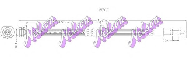Тормозной шланг Brovex-Nelson H5762