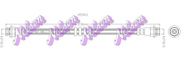 Тормозной шланг Brovex-Nelson H5943