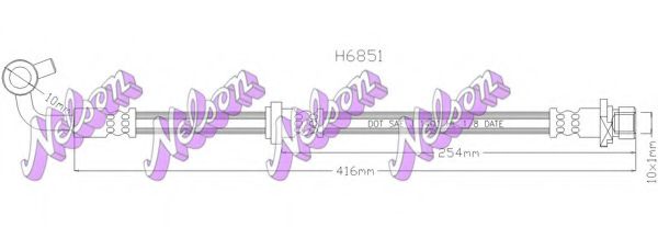 Тормозной шланг Brovex-Nelson H6851