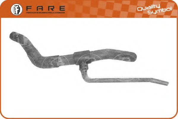 Шланг радиатора FARE SA 8890