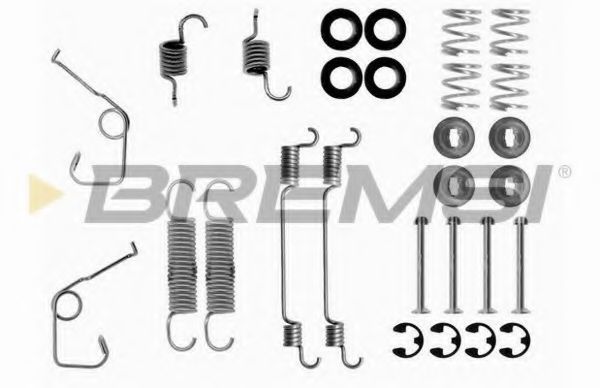 Комплектующие, тормозная колодка BREMSI SK0705