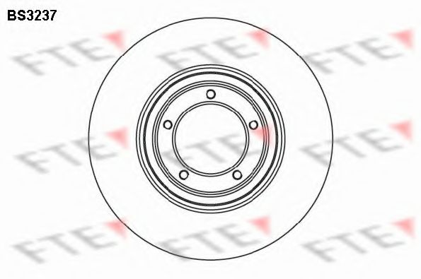 Тормозной диск FTE BS3237