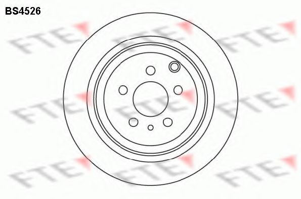 Тормозной диск FTE BS4526