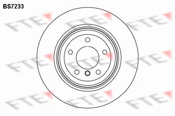 Тормозной диск FTE BS7233