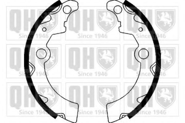 Комплект тормозных колодок QUINTON HAZELL BS1100