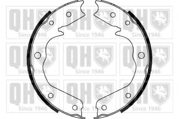 Комплект тормозных колодок, стояночная тормозная система QUINTON HAZELL BS1159
