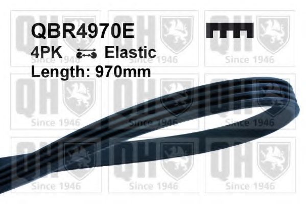 Поликлиновой ремень QUINTON HAZELL QBR4970E