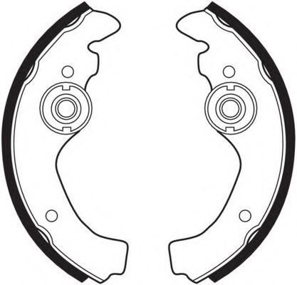 Комплект тормозных колодок FERODO FSB23