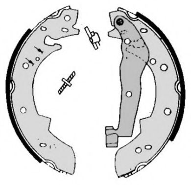 Комплект тормозных колодок BREMBO S 68 505