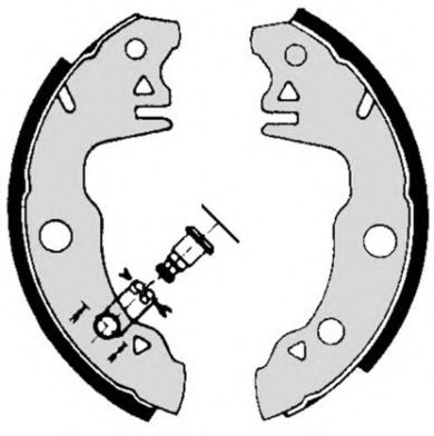 Комплект тормозных колодок BREMBO S 68 527