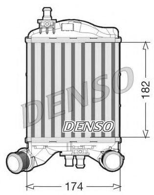 Интеркулер DENSO DIT09111