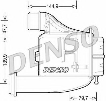Интеркулер DENSO DIT12006