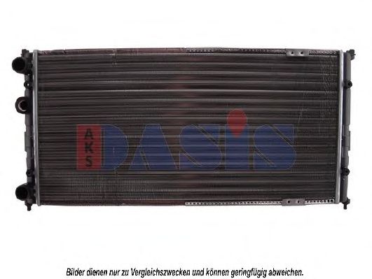 Радиатор, охлаждение двигателя AKS DASIS 1300151
