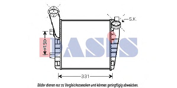 Интеркулер AKS DASIS 047007N