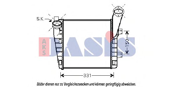 Интеркулер AKS DASIS 047013N