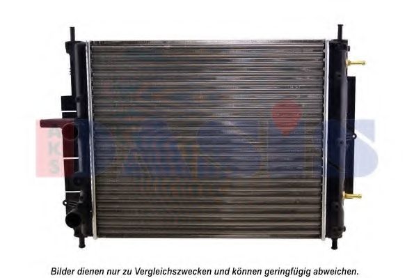 Радиатор, охлаждение двигателя AKS DASIS FTA2260