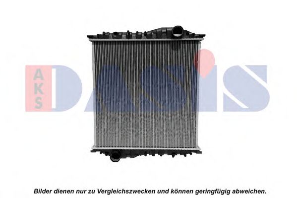 Радиатор, охлаждение двигателя AKS DASIS 1605187