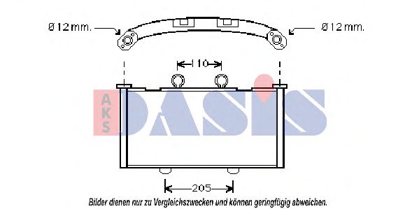 Радиатор, охлаждение двигателя NRF 52010