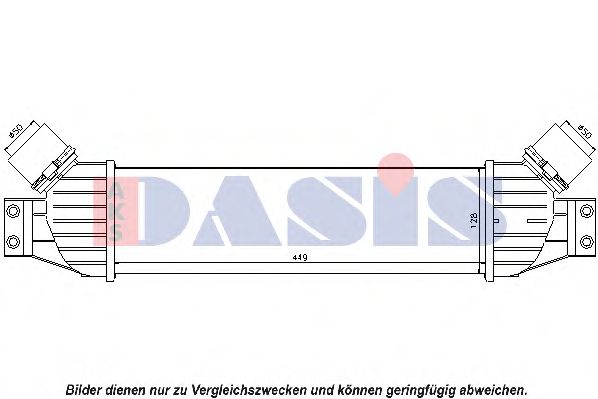 Интеркулер AKS DASIS 517000N