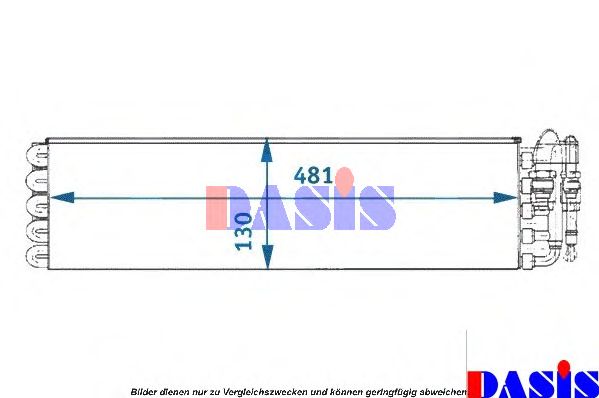 Испаритель, кондиционер AKS DASIS 820240N