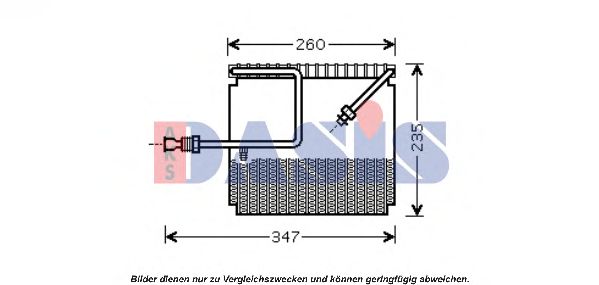 Испаритель, кондиционер AKS DASIS 820276N