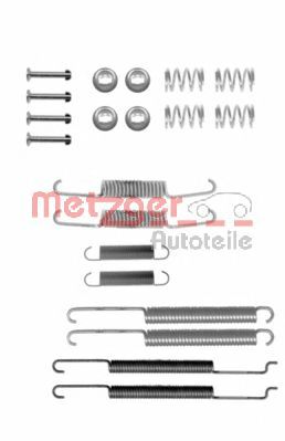 Комплектующие, тормозная колодка METZGER 105-0681