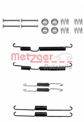 Комплектующие, тормозная колодка METZGER 105-0813