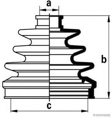 Комплект пылника, приводной вал MAGNETI MARELLI 600000064710