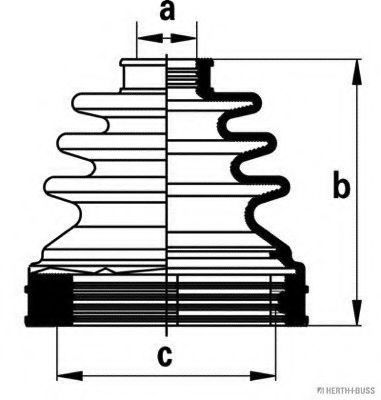 Комплект пылника, приводной вал MAGNETI MARELLI 600000065380