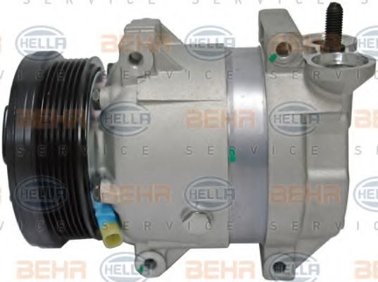 Компрессор, кондиционер BEHR HELLA SERVICE 8FK 351 340-191