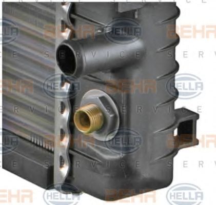 Радиатор, охлаждение двигателя BEHR HELLA SERVICE 8MK376711521