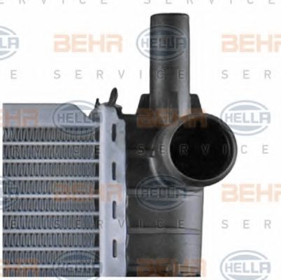 Радиатор, охлаждение двигателя BEHR HELLA SERVICE 8MK376719751