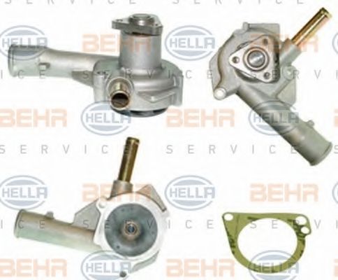 Водяной насос BEHR HELLA SERVICE 8MP 376 801-751