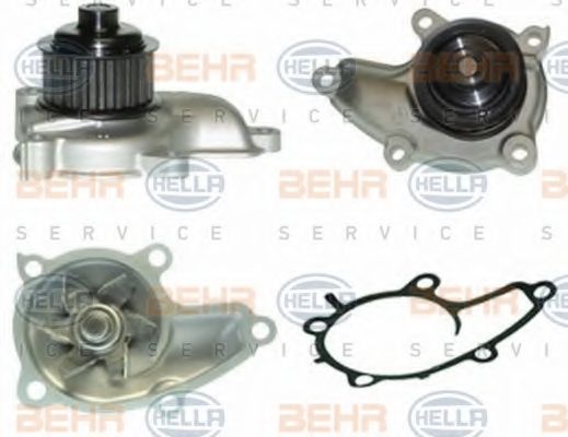 Водяной насос BEHR HELLA SERVICE 8MP 376 804-461