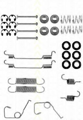 Комплектующие, тормозная колодка TRISCAN 8105 162579