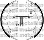 Комплект тормозных колодок, стояночная тормозная система METELLI 53-0077