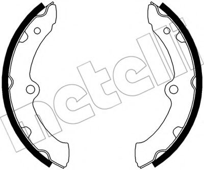 Комплект тормозных колодок METELLI 53-0639
