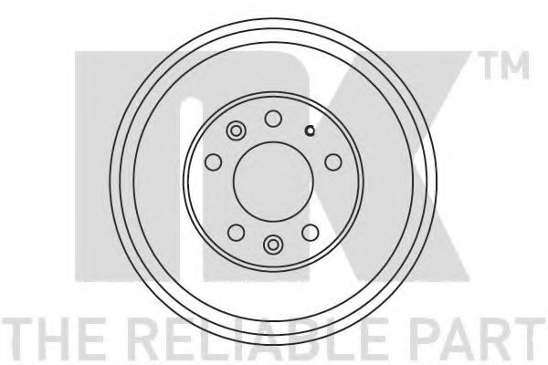 Тормозной барабан NK 253215