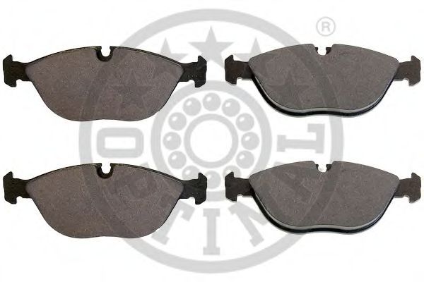 Комплект тормозных колодок, дисковый тормоз OPTIMAL 10082