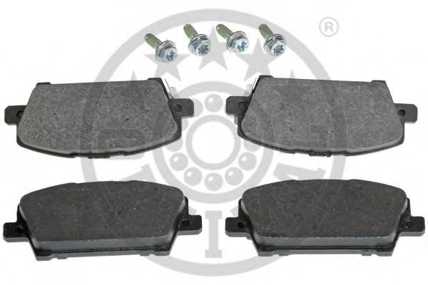 Комплект тормозных колодок, дисковый тормоз OPTIMAL 12386