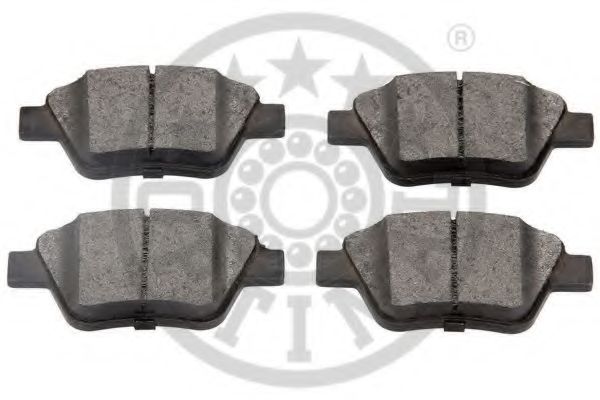 Комплект тормозных колодок, дисковый тормоз REMSA 0142000