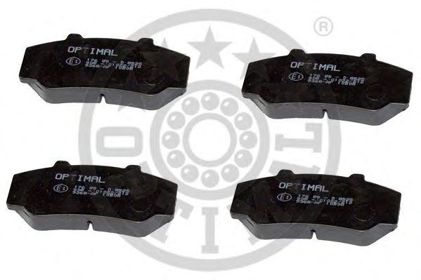 Комплект тормозных колодок, дисковый тормоз OPTIMAL 9368