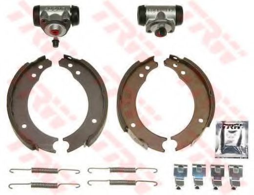 Комплект тормозных колодок TRW BK1000