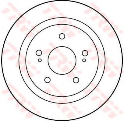 Тормозной диск TRW DF3122